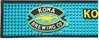 Kona Brewing Co  Beer Bar Mat Glass Coaster Bar Runner 24x3 5 New