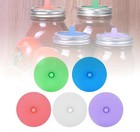 5pcs Mason Jar Fermenting Lid Silicone Waterless Airlock Auto Vent Mold Free Us