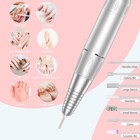 Mocowind Portable Nail Drill 35000 Rpm Rechargeable E-file Pink