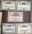  lot Of 500  Variety Of Stock Certificates  20 Different Certs 25 Each  Wow