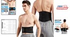 Custom Fit Adjustable Lumbar Support Brace     Ideal For Pain Relief  50  - 70 