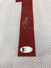 John Wall Signed Houston Rockets White Custom Basketball Jersey Bas Auto