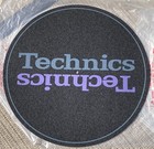 New 2 Technics Sl-1200mk5 1210 Oem Original Slip Mats Authentic Pair Slipmats