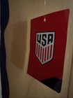 Usa Soccer Jersey White Navy Red Soccer Shirt Youth Sizes  W  Usa  Patch - New