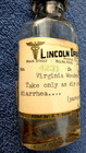 Lincoln Drugs Inc Main St  Lincolnton  Nc Vintage 1972 Medicine Bottle Pharmacy