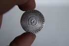 Antique Victorian Sterling Silver Sewing Thread Spool    3 09g  1  
