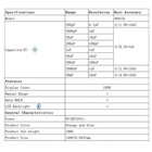 A6013l Capacitance Meter Capacitor Electronic Measuring Capacitance Tester