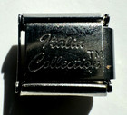 Vintage Gold  army  Military Charm Italia Collection Fits 9mm Bracelets