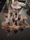12pcs Mini Crystal Tree Set  Chakra Tree Of Life - Natural Healing Crystal Stone
