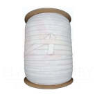 1 2   13mm  White Knitted Elastic - Us Made