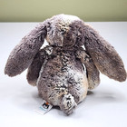 Jellycat Plush 12  Woodland Babe Bashful Bunny Rabbit Rare   Unique Coloring