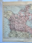 Antique Map Of The Dominion Of Canada Circa 1890