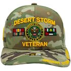 Us Army Desert Storm Hat Camo Official Licensed Military Combat Veterans Cap