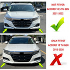 For Honda Accord 21-22 Yofer V2 Rear Bumper Diffuser   White Corner Aprons Spats