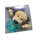 Wubbanub Infant Pacifier Plush Puppy Tan Brown Medical Grade Silicone Nib