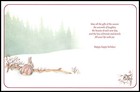 Greeting Card - Rabbit - Christmas 0875
