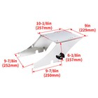 Trunk Mount Bracket For Harley Softail Heritage Deluxe Fat Boy Tour Pak Pack