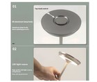 Cordless Led Touch Sensor Table Lamp Rechargeable Dimmable Bar Desk Night Light