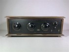 Zeta Radio Receiver  Early 1920s Tube Radio  Wooden Cabinet  Broadcast Receiver