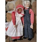 Vintage William Wallace Jr  Rare Porcelain Dolls Grandpa   Grandma  28 Made 1989