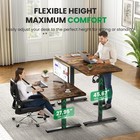 3 Memory Height Adjustment Electric Standing Desk Cable Management Home Office