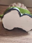 Vintage Ceramic Turtle W  Snail Jar