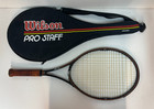 Vintage Wilson Pro Staff Large Head Tennis Racquet 4-1 2  Grip   Case Excellent