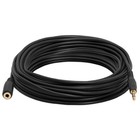 50 Ft 3 5mm Cable 1 8  Aux Stereo Audio Headphone Extension Male To Female Cord