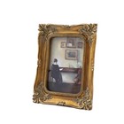 Vintage Picture Frames 2 5x3 5 Small Antique Picture Frame Bronze Gold Brass  Em