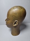 Ife Brass  Bronze Head Of Oni Nigeria African Art  African Art Deco