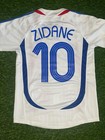 Zidane France 2006 Retro Soccer Jersey - Size Large