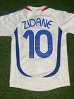 Zidane France 2006 Retro Soccer Jersey - Size Small