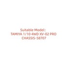 Tamiya 1 10 Xv-02 Carbon Steel High Speed 0 6m Spur Gear 70t   spur Gear Holder