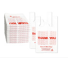 Thank You Bags  1000 Pcs  White Plastic  11 5x6 5x22 Shopping  Bags