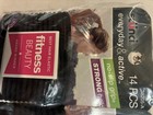 42 Pack Scunci Black Elastics  No Slip Grip  Strong Hold Ponytail  14 Count  3pk