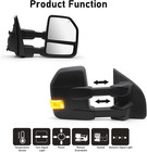 Pair Towing Mirrors Fit For 2015 2016 2017 2018 2019 2020 Ford F150 Pickup Truck