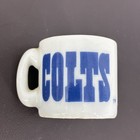 Vtg Nfl Indianapolis Colts Football Ceramic Mini Mug Cup  1 25 Tall
