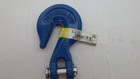 National Hardware N177-238 3 8 In Clevis Grab Hook G43 Blue Forged Steel
