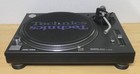 Technics Sl-1200mk5 Dj Turntable Black With Genuine Slip Mat Tested   Working