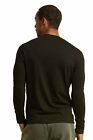 Men s Long Sleeve Henley 3 Button Pullover Cotton T-shirt Crew Neck