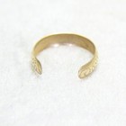 9ct Yellow Gold Toe Ring 4mm Wide