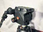 Manfrotto 503hdv Fluid Head W single Pan Handle   055xb Pro Tripod   Case Kit