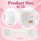 Qfgasre 24pc Neck Tape Lifting Invisible Effective Saggy White  Skin Tone