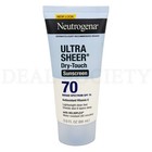 Neutrogena Ultra Sheer Dry Touch Sunscreen Lotion Spf 70 3oz Lot Of 3