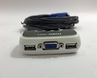 New Iogear Gcs632u 2-port Vga Usb Compact Kvm Switch W  Audio