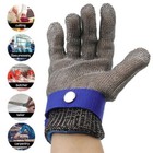 Stainless Steel Wire Gloves Anti-cut Safety Cut Resistant Hand Protective Glove