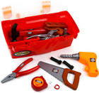 24 Pieces Complete Kids Toy Tools Set - Fun Tool Box Kit For Kids  Toddlers With
