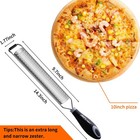 Alltop Lemon Zester  Hand-held Stainless Steel Food Grater pro Kitchen Silver 