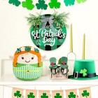 Kophinye Leprechaun Plush  7 5inch St Patricks Day Stuffed Animal Green Brown 