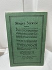 Vintage By Singer  Students Manual Of Machine Sewing April 1938 Guide Book